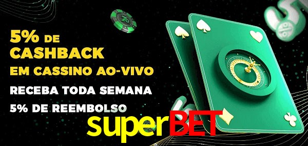 Promoções do cassino ao Vivo superbet
